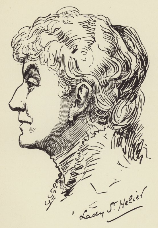 Lady St Helier de Harry Furniss