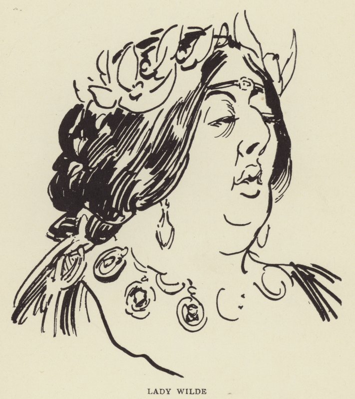Lady Wilde de Harry Furniss