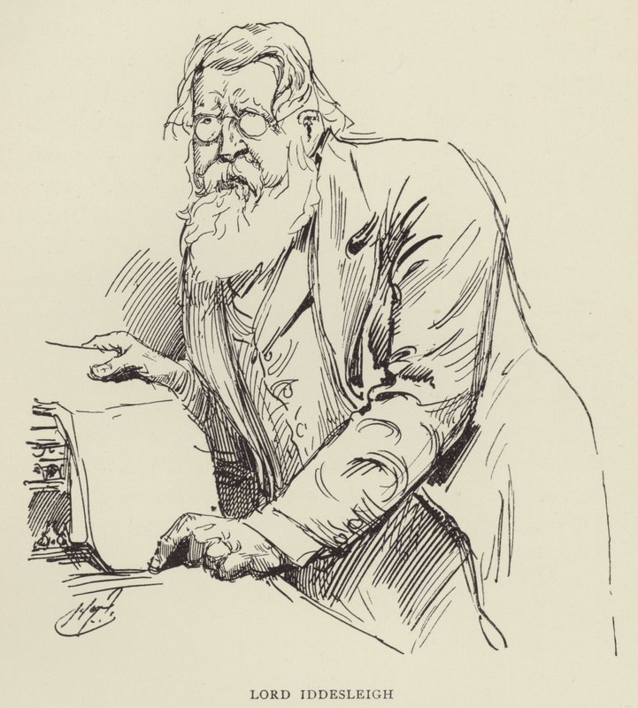Lord Iddesleigh de Harry Furniss