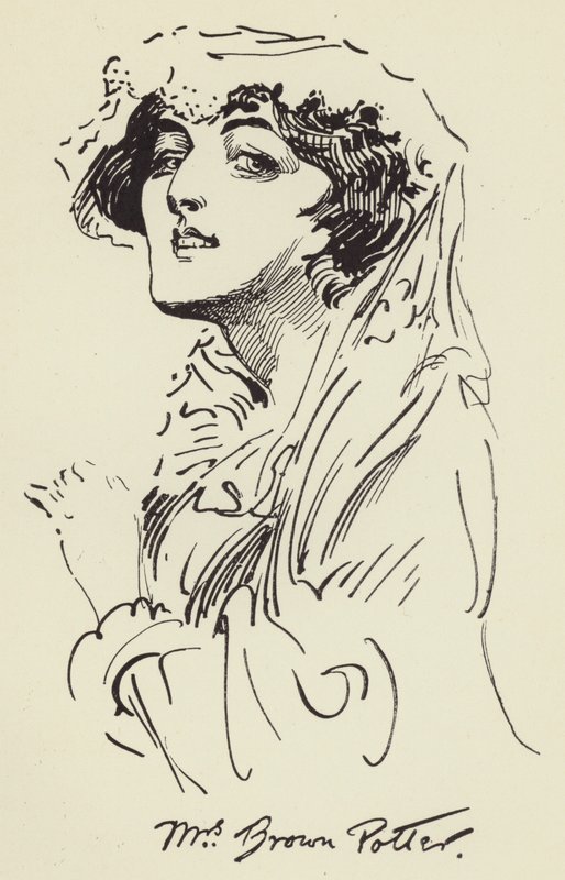 Sra. Brown Potter de Harry Furniss