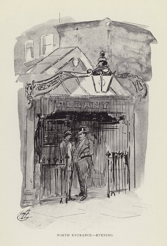 Entrada norte, tarde de Harry Furniss