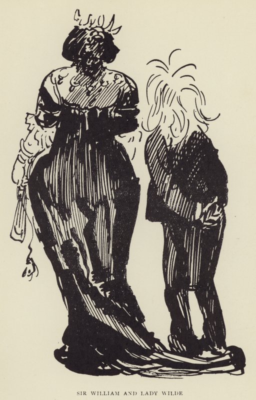 Sir William y Lady Wilde de Harry Furniss