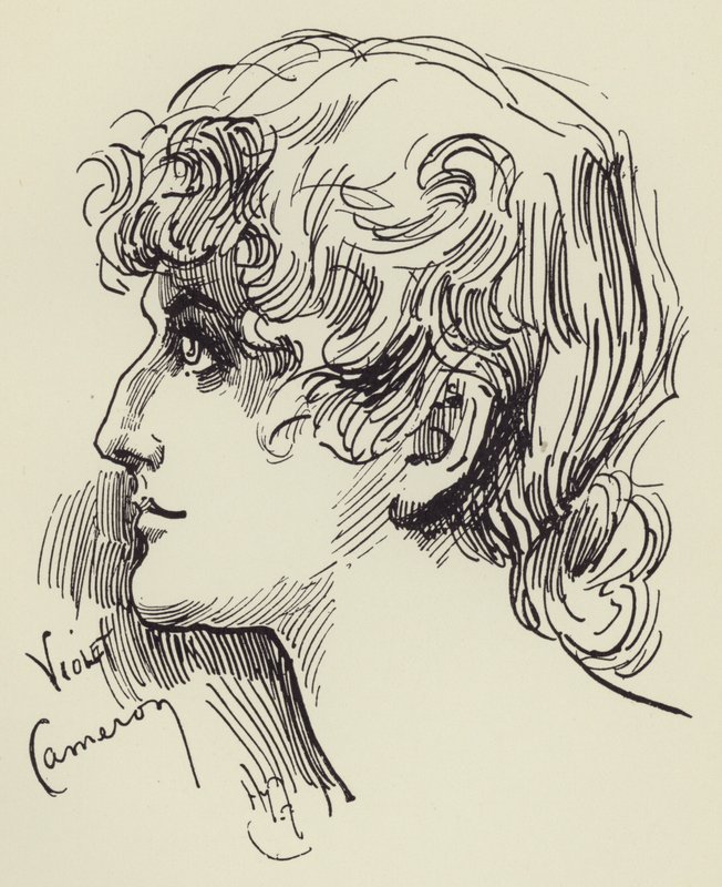 Violet Cameron de Harry Furniss