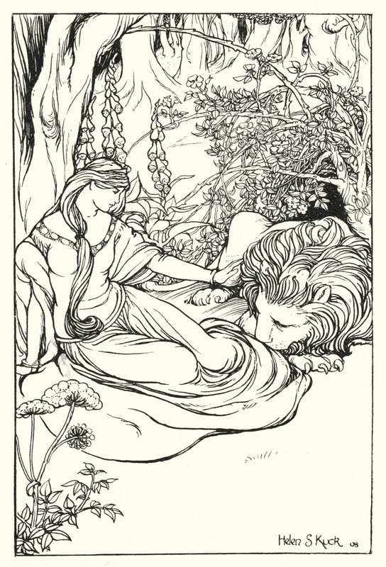 Una y el León de Helen S. Kuck