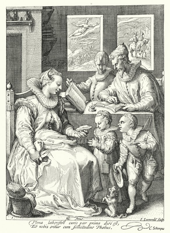 Mañana de Hendrik (after) Goltzius