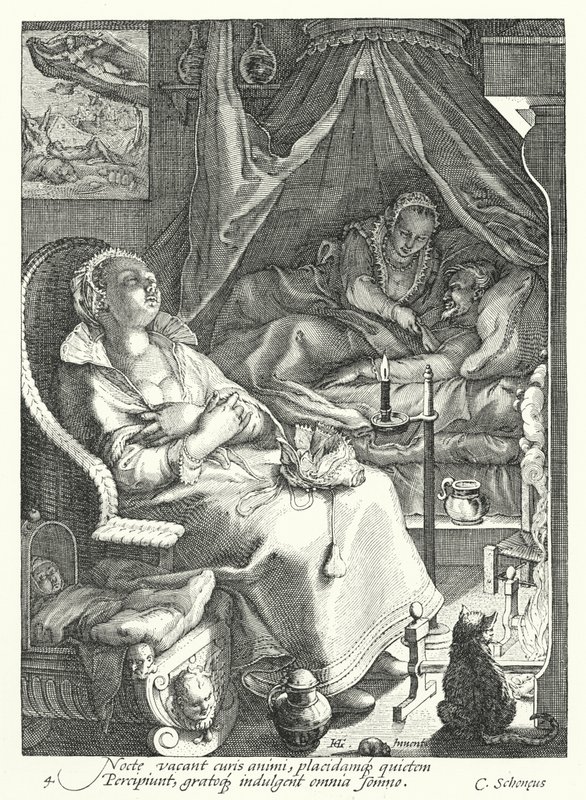 Noche de Hendrik (after) Goltzius