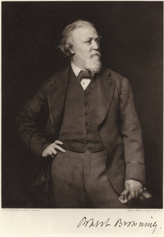 Robert Browning de Henri Lehmann