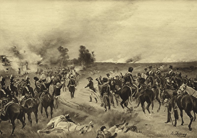Batalla de Waterloo, 1815 de Henri Louis Dupray