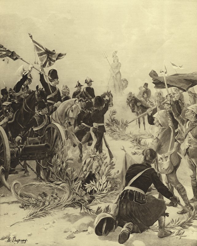 Rule Britannia (grabado) de Henri Louis Dupray