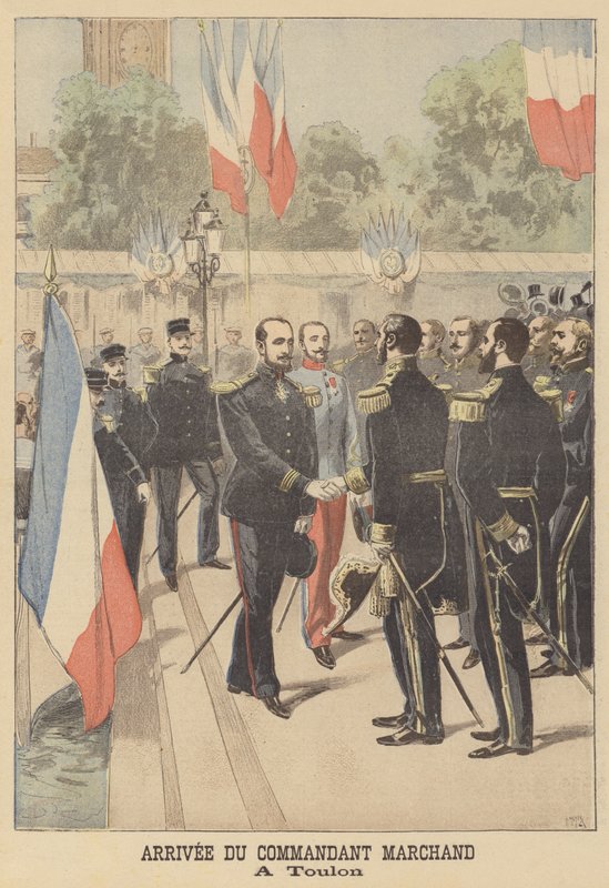 Llegada del Mayor Marchand a Toulon de Henri Meyer