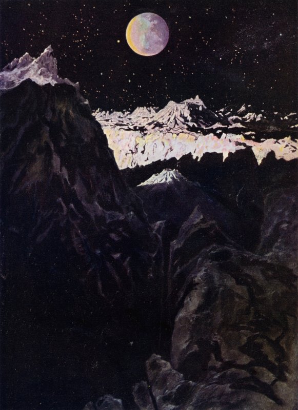 Un Paisaje en la Luna de Henry Charles Seppings Wright