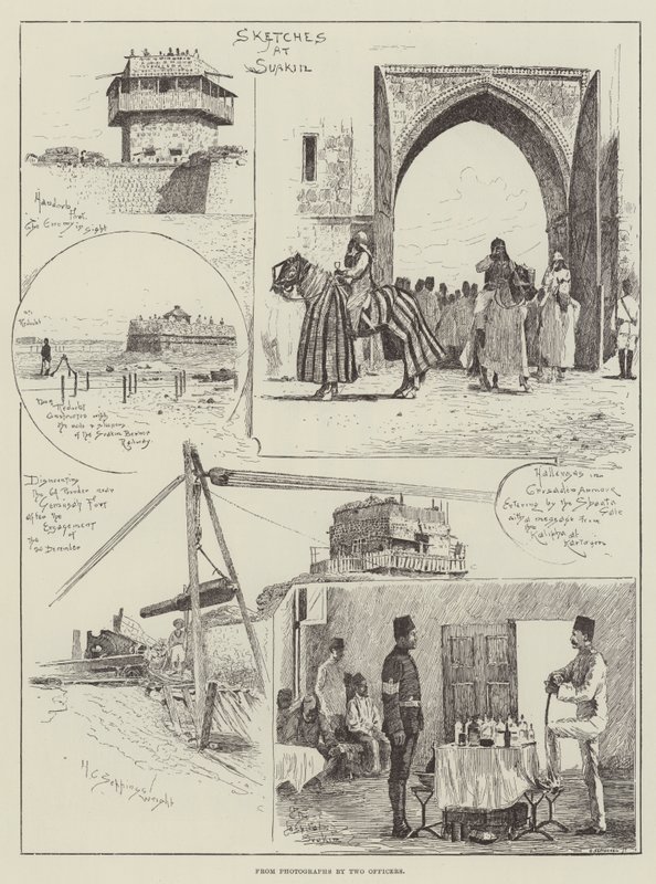 Bocetos en Suakin de Henry Charles Seppings Wright