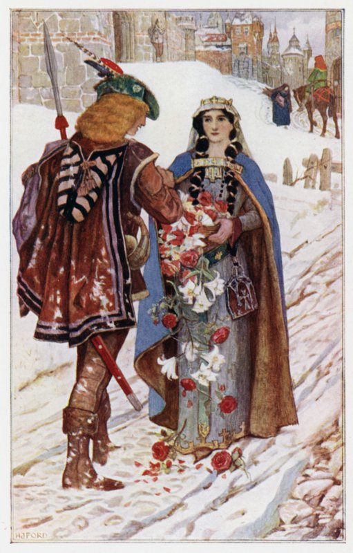 El Milagro de las Rosas y los Lirios de Henry Justice Ford