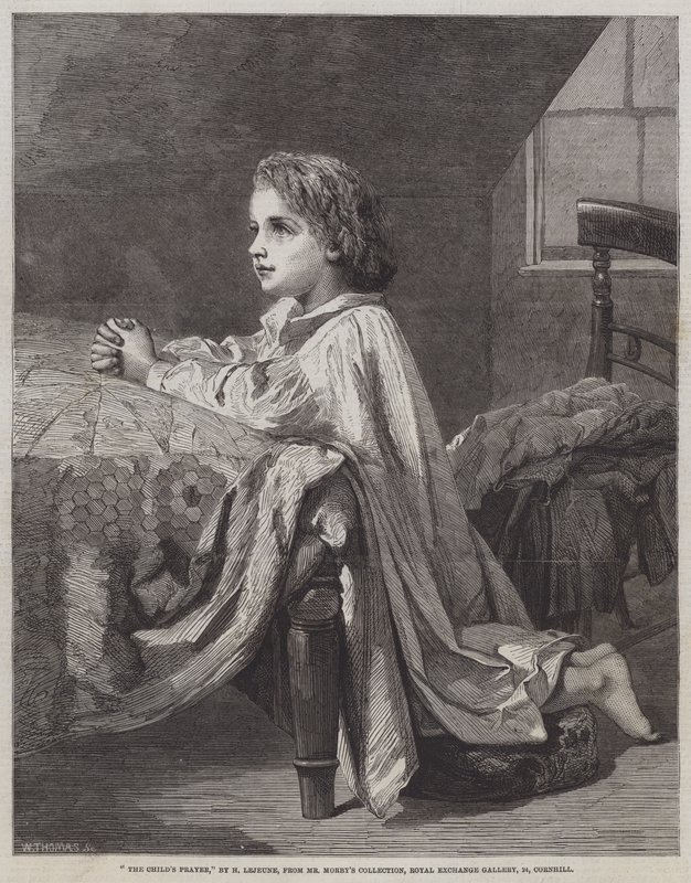 La oración del niño de Henry Lejeune