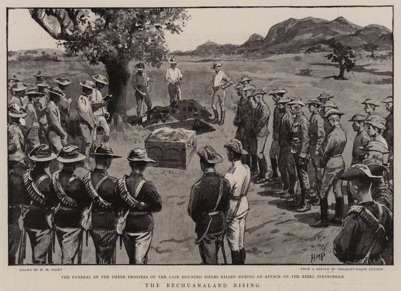 El levantamiento de Bechuanaland de Henry Marriott Paget