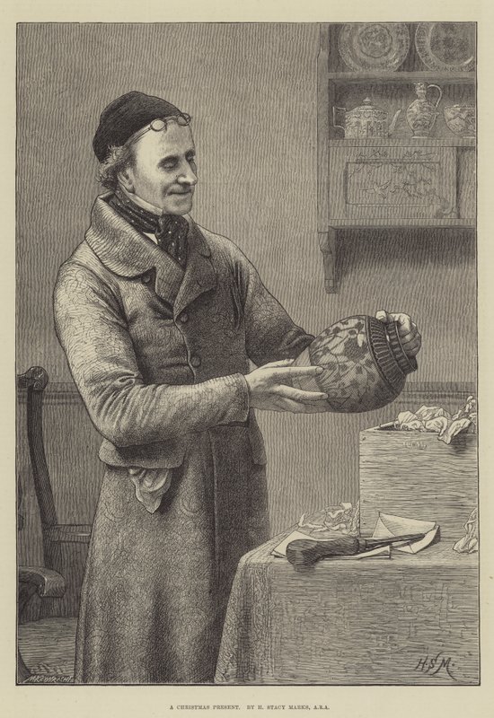 Un regalo de Navidad de Henry Stacey Marks