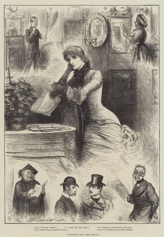 Día de San Valentín de Henry Stephen Ludlow