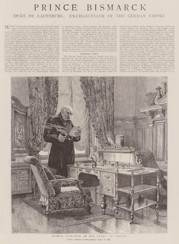Príncipe Bismarck de Henry William Brewer