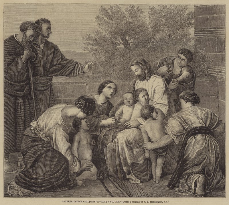 Dejad que los Niños Vengan a Mí de Henry William Pickersgill