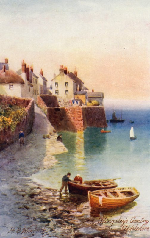 Appledore (litografía en color) de Henry B. (after) Wimbush