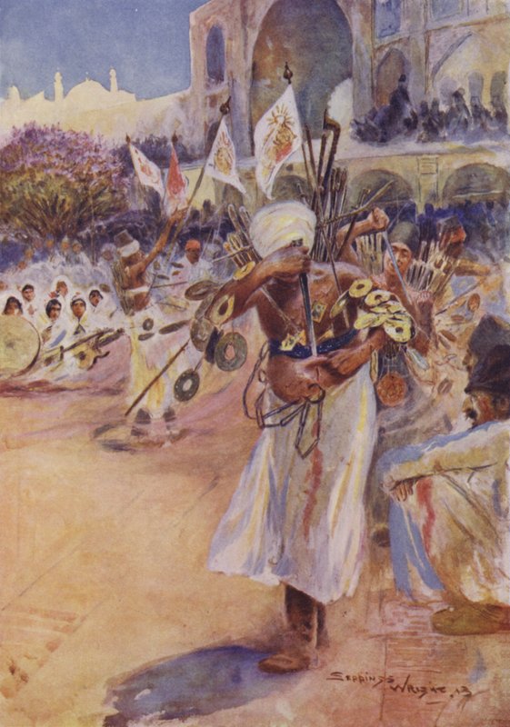 El festival de Mohurrum, Persia de Henry Charles Seppings Wright