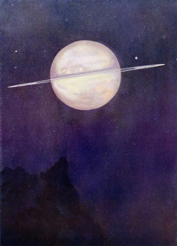 El planeta Saturno de Henry Charles Seppings Wright