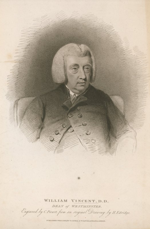William Vincent, DD, Decano de Westminster de Henry Edridge