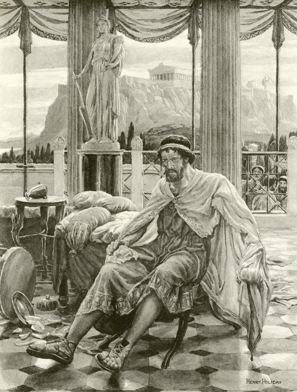Timon de Atenas de Henry Holiday