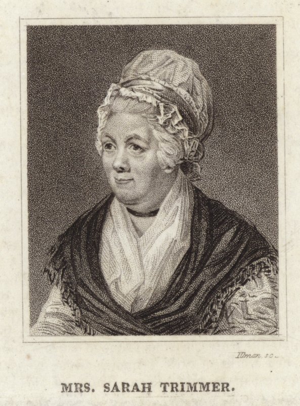 Retrato de Sarah Trimmer de Henry Howard
