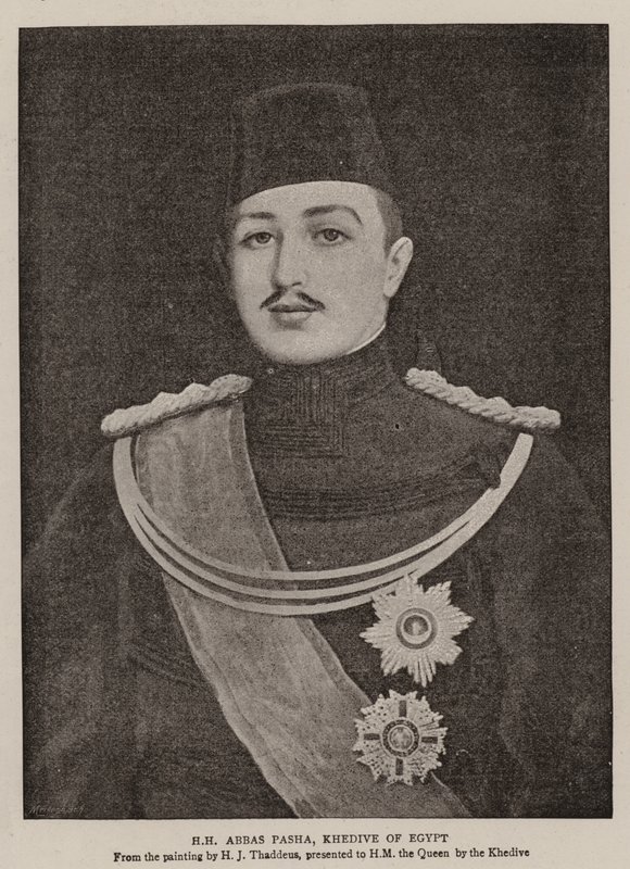 HH Abbas Pasha, Jedive de Egipto de Henry Jones Thaddeus
