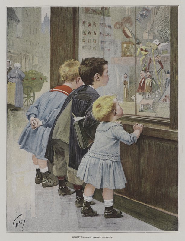 La tentación de Henri Jules Jean Geoffroy