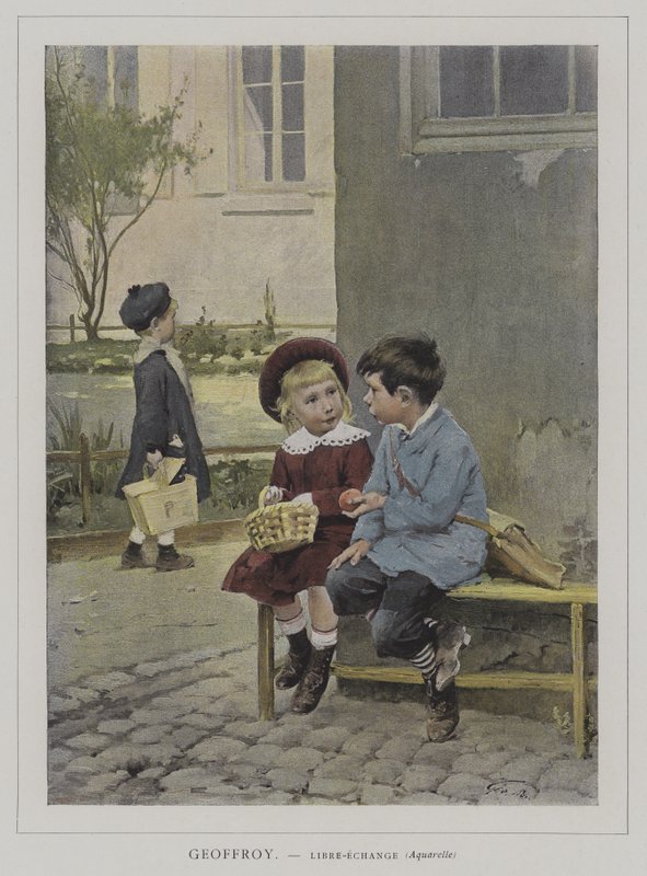Libre comercio de Henri Jules Jean Geoffroy