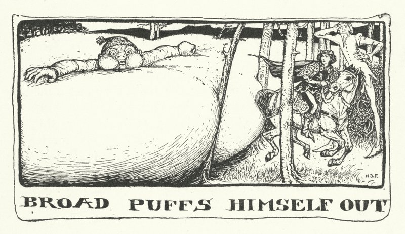 Broad se infla (grabado) de Henry Justice Ford