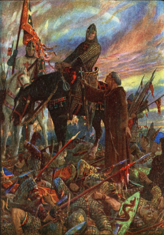 El rey Guillermo I en Hastings de Henry Justice Ford