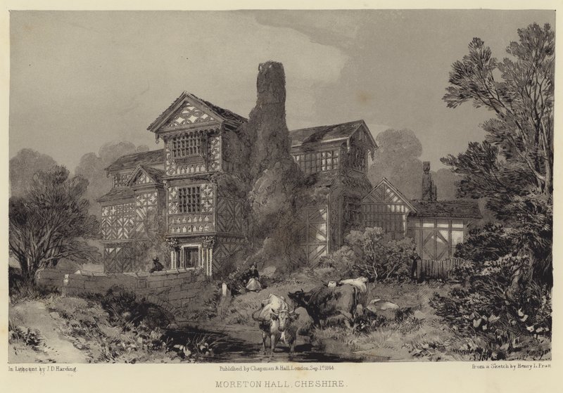 Moreton Hall, Cheshire de Henry Lark Pratt