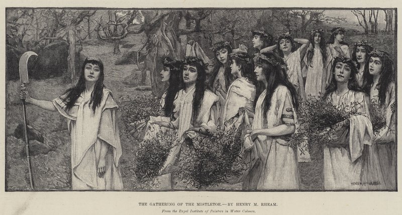 La Recolección del Muérdago de Henry Meynell Rheam