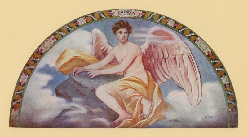 Uriel de Emerson (litografía en color) de Henry Oliver Walker