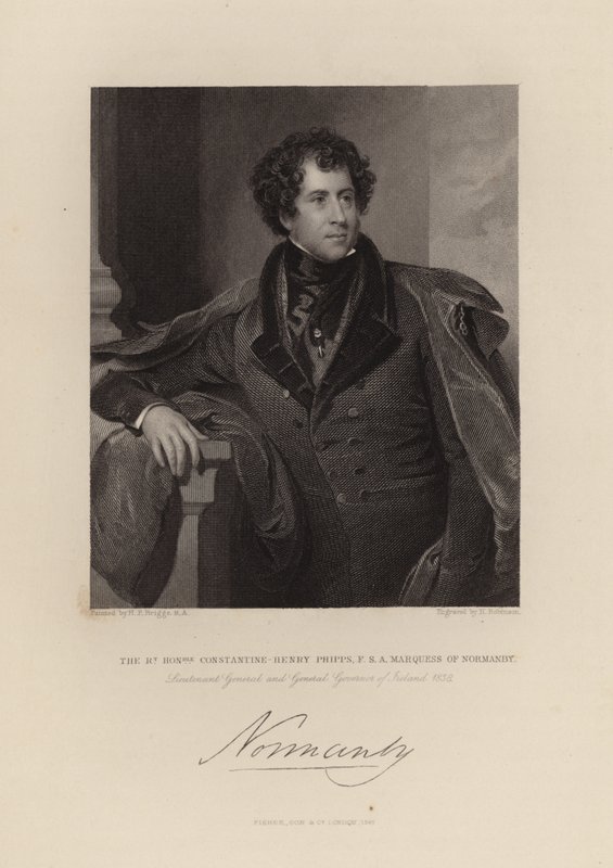 El Muy Honorable Constantine Henry Phipps de Henry Perronet Briggs