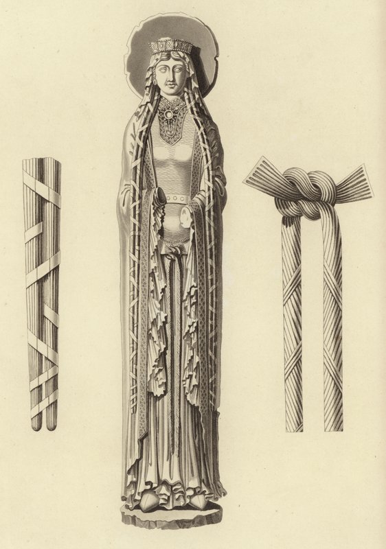 Reina Clotilde, alrededor del año 1100 de Henry Shaw