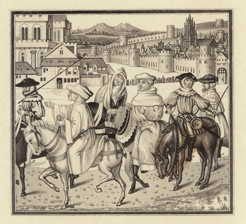 La peregrinación de Canterbury de Henry Shaw
