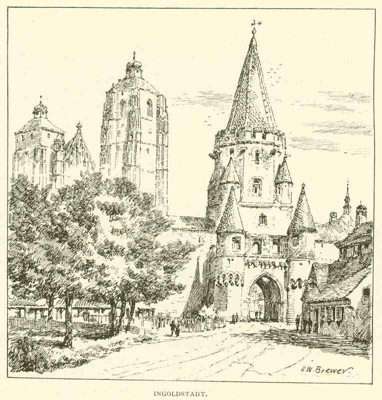 Ingoldstadt (grabado) de Henry William Brewer