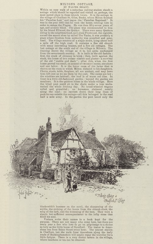 Cabaña de Milton en Chalfont St Giles de Herbert Railton