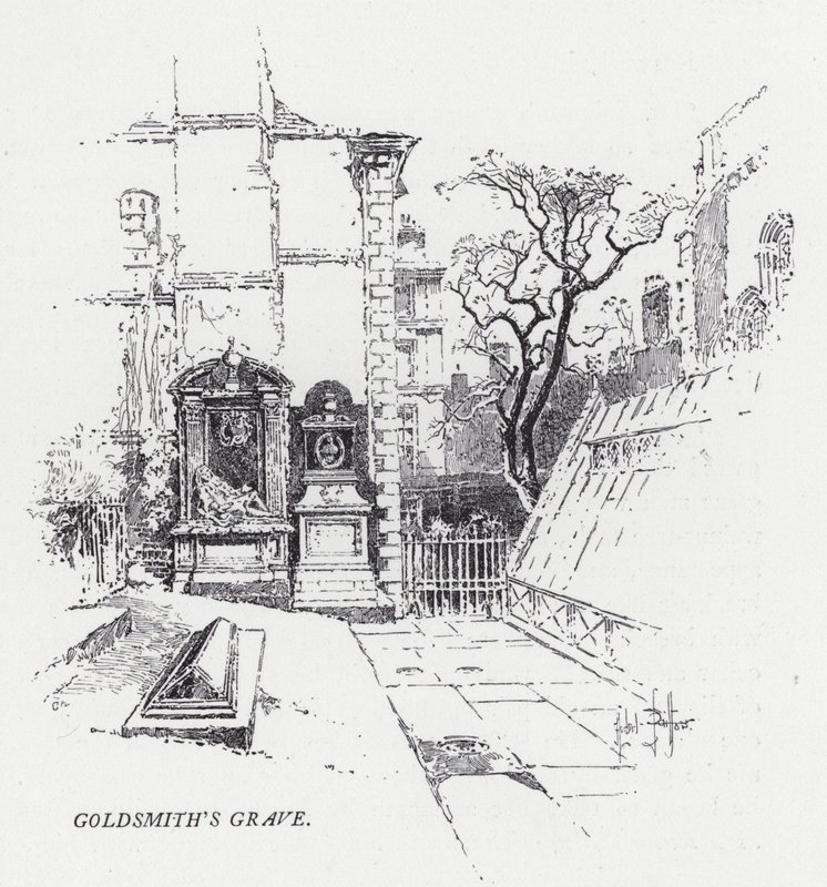 Tumba de Goldsmith de Herbert (after) Railton