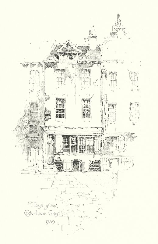Casa del Fantasma de Cock Lane de Herbert (after) Railton