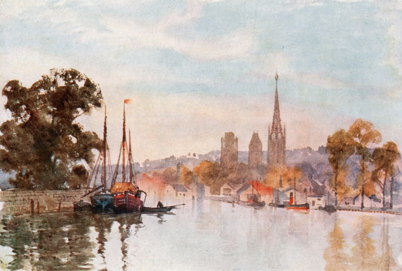 Ruan desde el río de Herbert Menzies Marshall