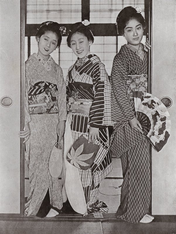 Geisha de Herbert Ponting