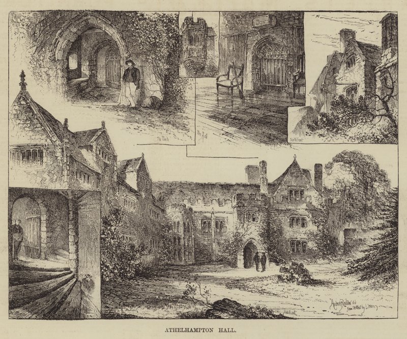 Athelhampton Hall de Herbert Railton