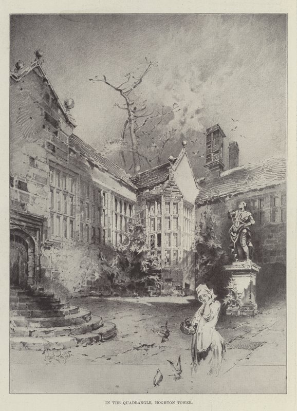 En el cuadrángulo, Torre Hoghton de Herbert Railton