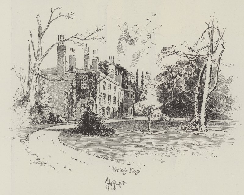 Casa de Thornton en Clapham de Herbert Railton