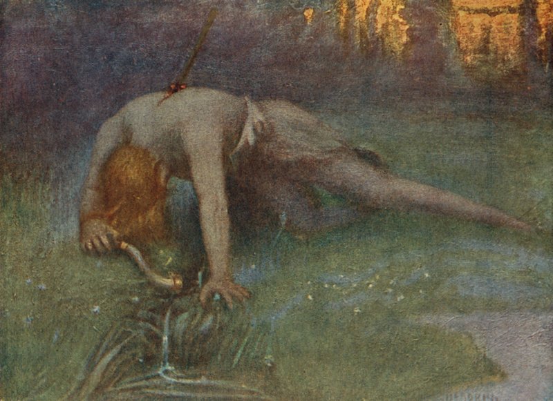 La muerte de Sigfrido de Hermann Hendrich